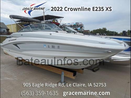 Crownline E235 fiche technique et avis